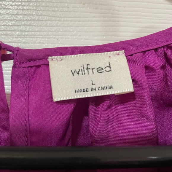 Aritzia Wilfred size large violet dress. Brand new - Picture 4 of 10